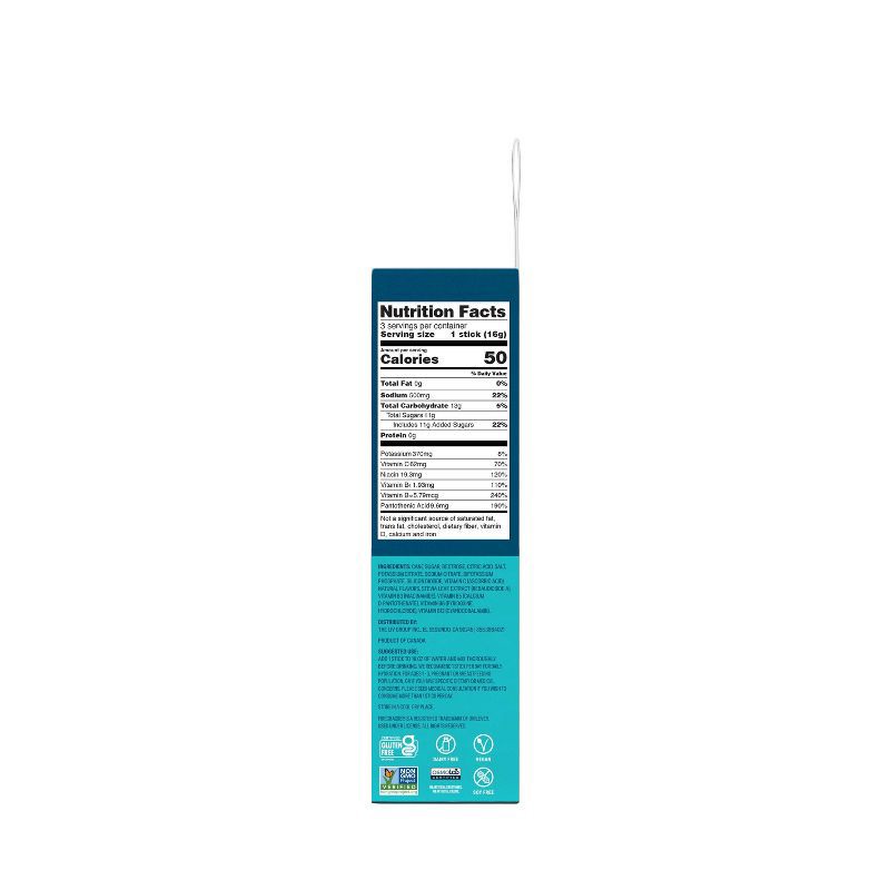 slide 2 of 4, Liquid I.V. Hydration Multiplier Vegan Powder Electrolyte Supplements - Popsicle Firecracker - 0.56oz/3ct, 0.56 oz, 3 ct