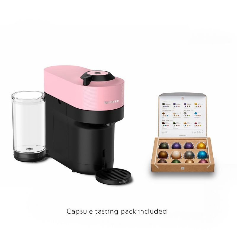 slide 6 of 14, Nespresso Vertuo Pop+ Coffee and Espresso Maker by De'Longhi, Candy Pink: Nespresso Machine with Pods, Automatic Shut-Off, 1 ct