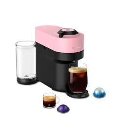 Nespresso Vertuo Pop+ Coffee and Espresso Maker by De'Longhi, Candy Pink: Nespresso Machine with Pods, Automatic Shut-Off