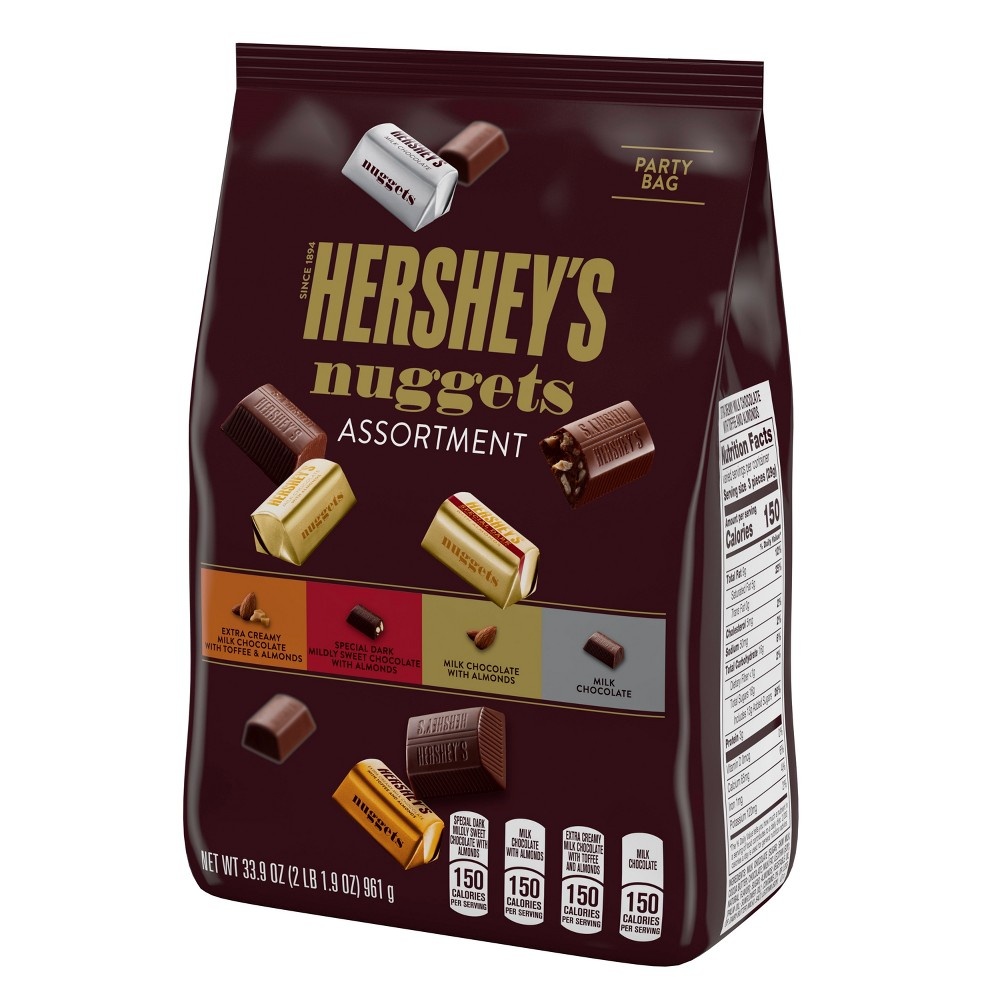 slide 2 of 4, Hershey's Nuggets Chocolate Assortment, 33.9 oz