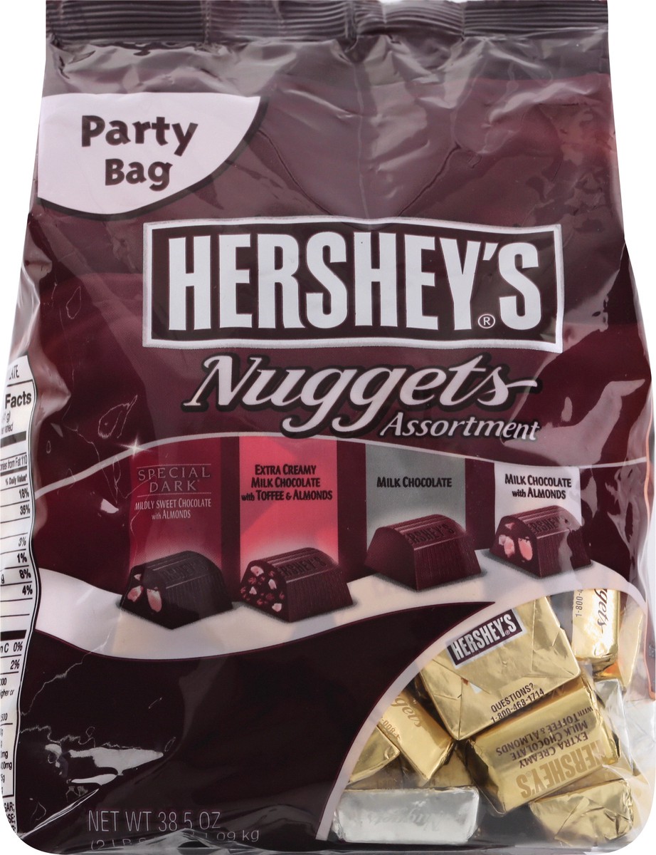 slide 2 of 9, Hershey's Assorted Nuggets, 33.9 oz