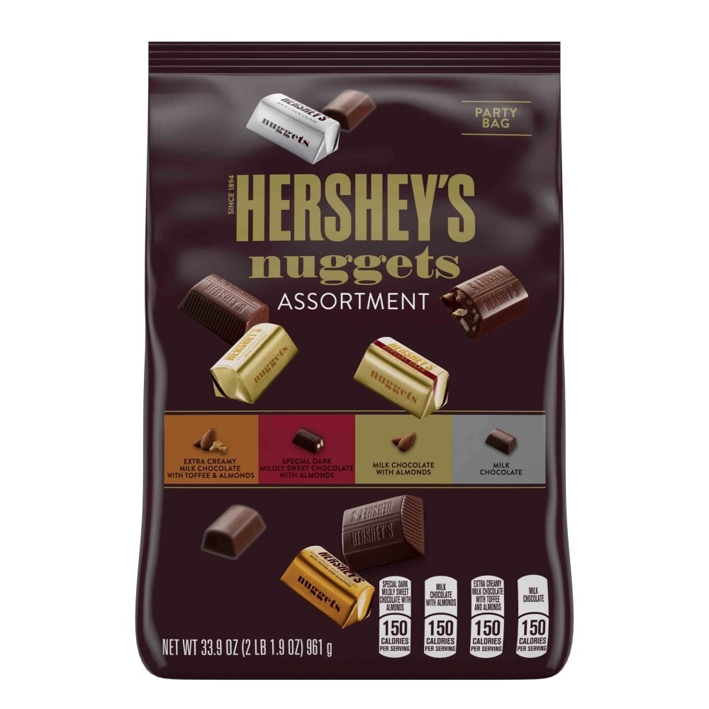 slide 1 of 4, Hershey's Nuggets Chocolate Assortment, 33.9 oz