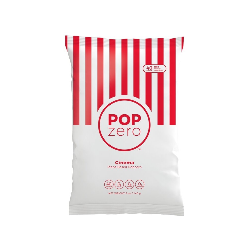 slide 1 of 1, Pop Zero Cinema Plant-Based Popcorn, 5 oz