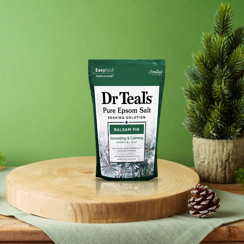 slide 5 of 5, Dr Teal's Epsom Bath Salt Balsam Fir - 2lbs, 2 lb