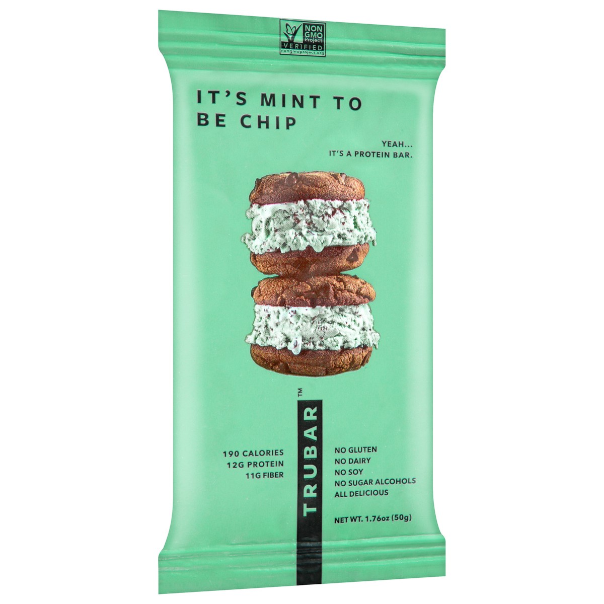slide 13 of 14, TruBar It's Mint to be Chip Protein Bar 1.76 oz, 1.76 oz