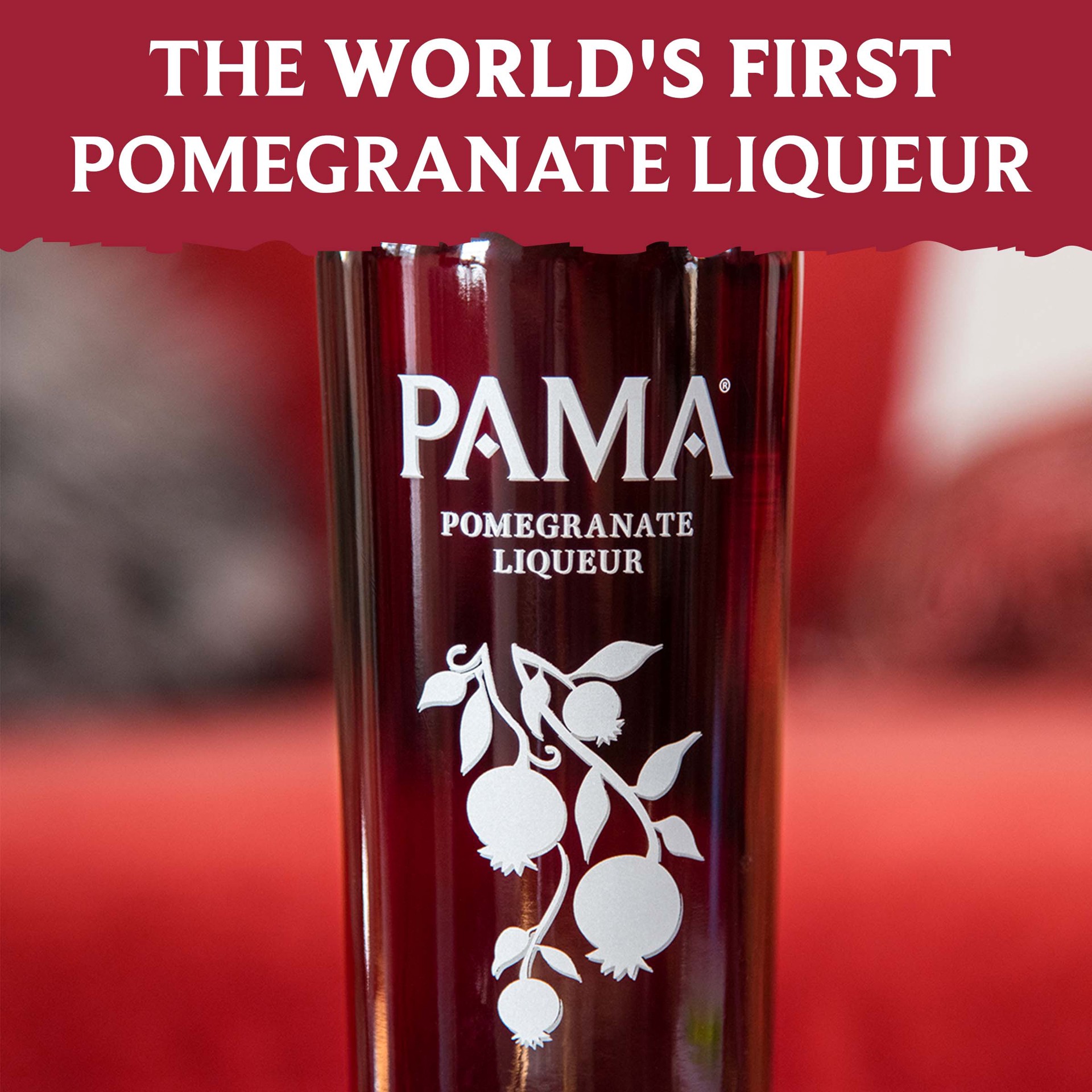 slide 2 of 3, PAMA Pomegranate Liqueur, 750 ml