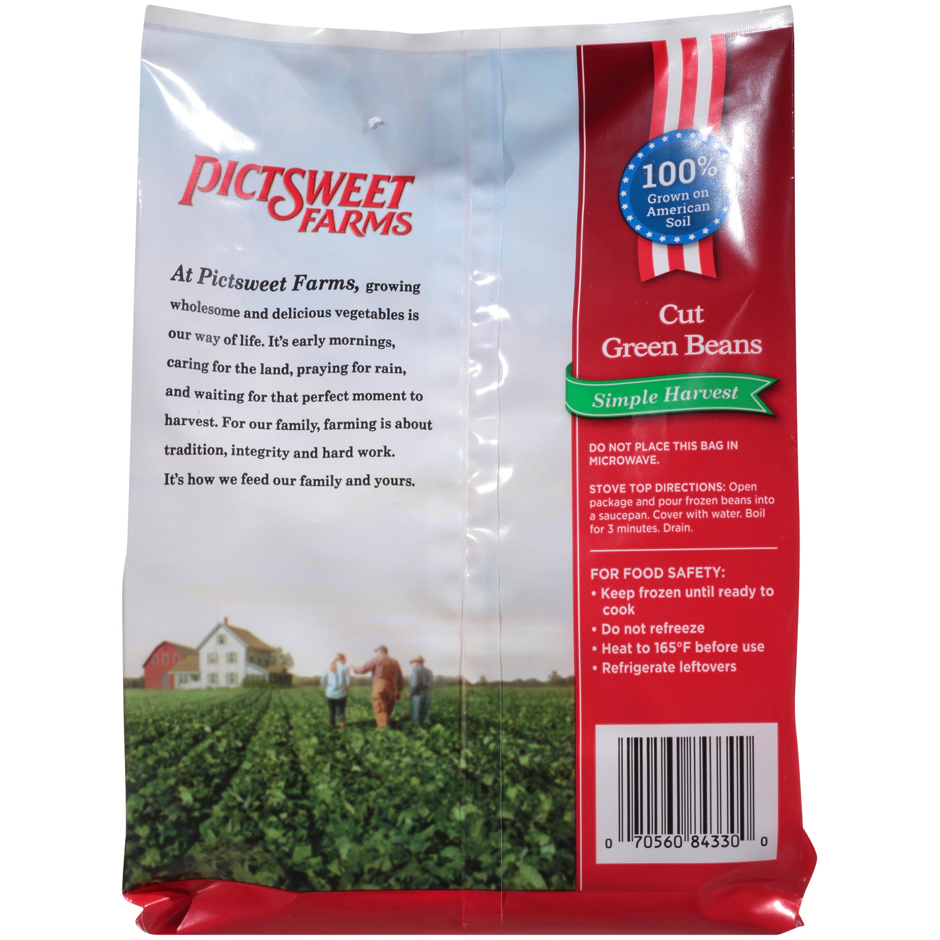 slide 8 of 8, PictSweet Green Beans, 24 oz