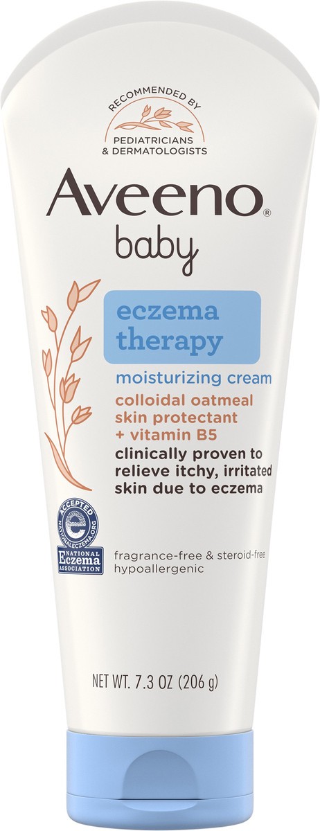 slide 3 of 7, Aveeno Baby Eczema Therapy Moisturizing Cream, 7.3 Oz, 7.3 oz