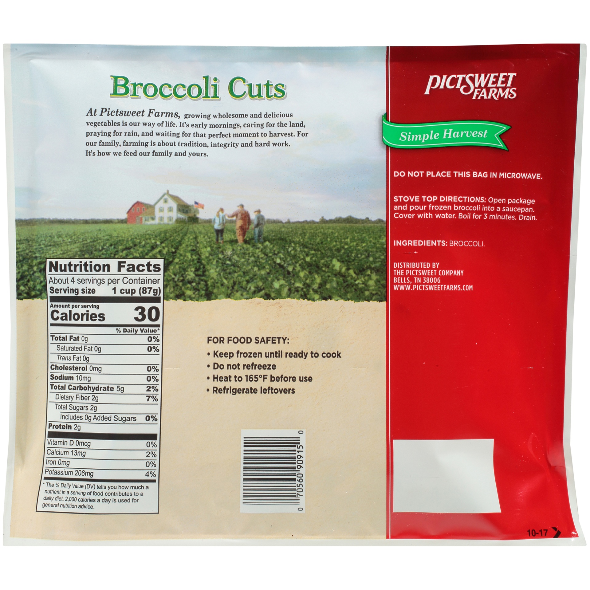 Pictsweet Broccoli Cuts 12 Oz Shipt