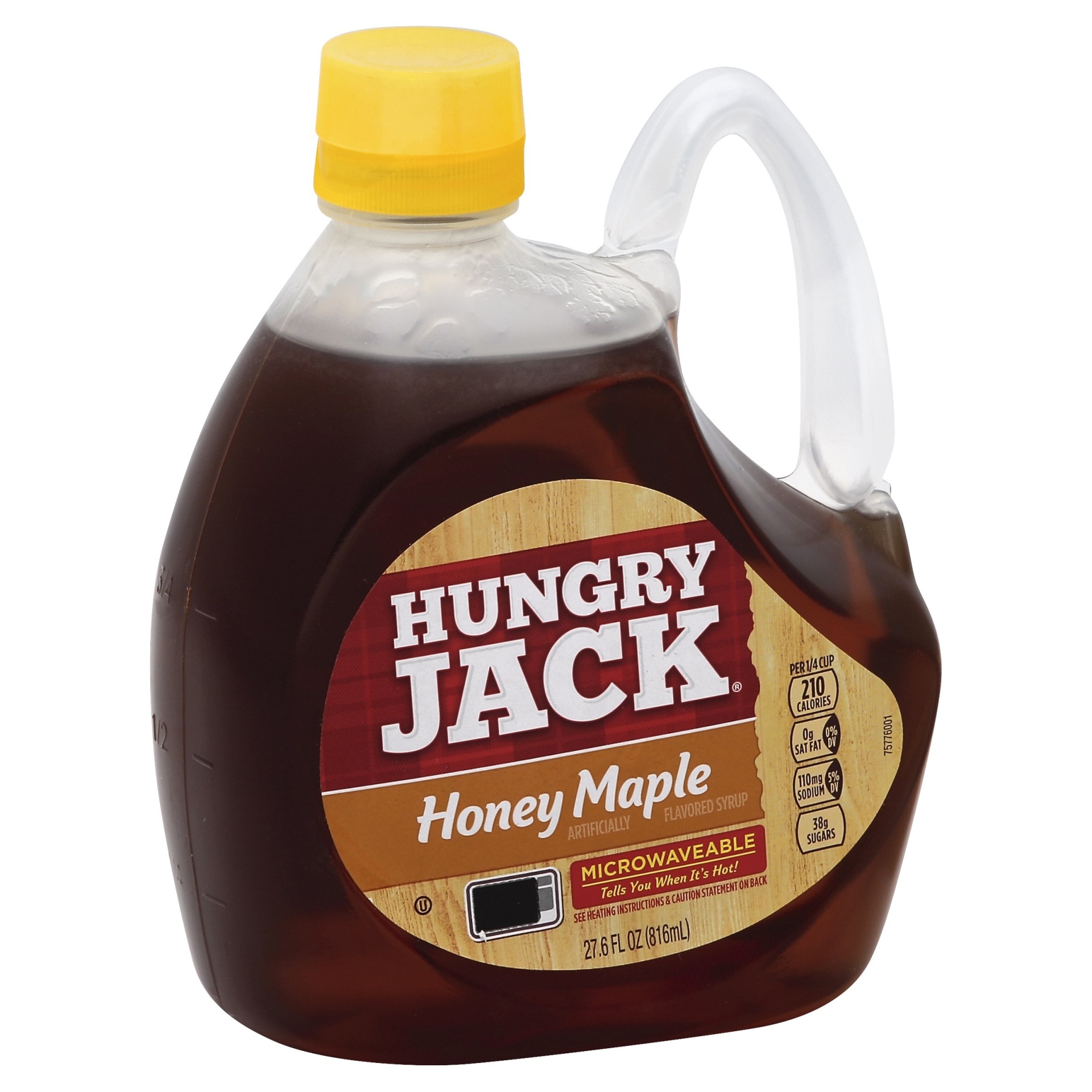 slide 1 of 6, Hungry Jack Honey Maple Syrup, 27.6 fl oz