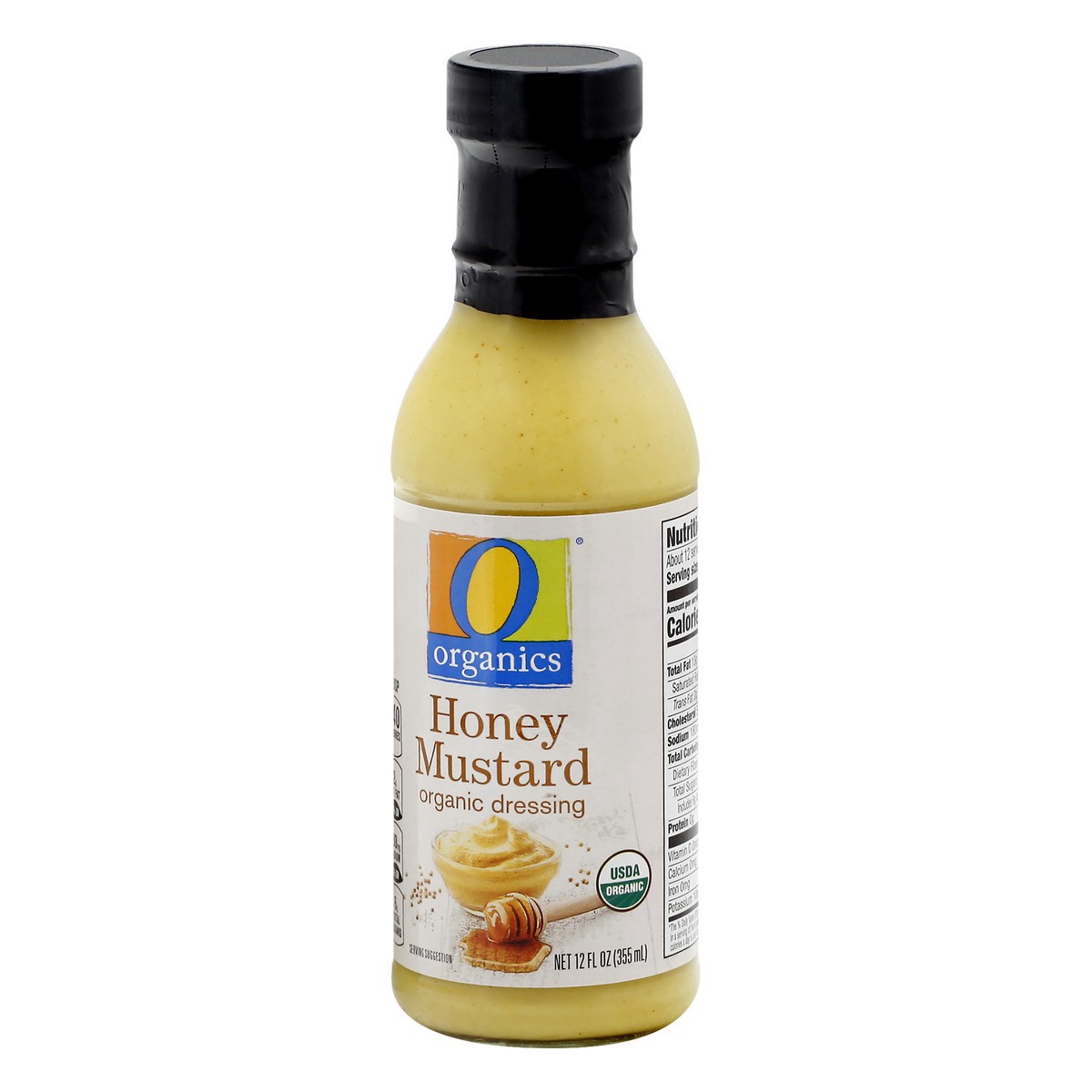 slide 3 of 9, O Organics Dressing Honey Mustard, 12 fl oz