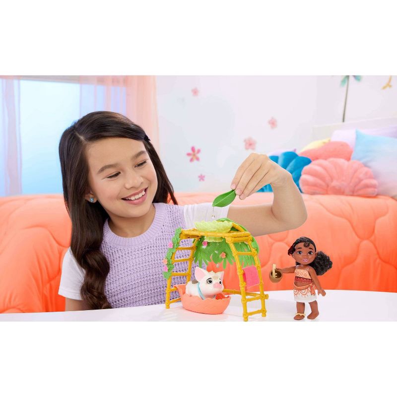slide 2 of 6, Disney Moana 2 Simea & Pua Bathtime Fun Playset & Accessories, 1 ct