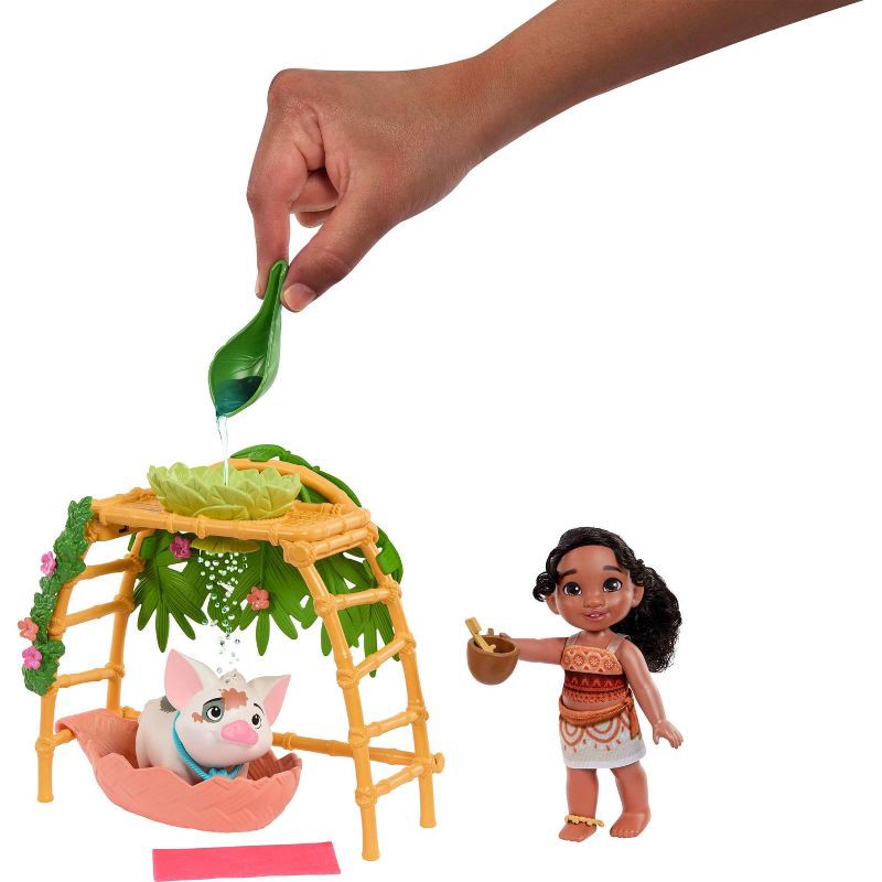 slide 5 of 6, Disney Moana 2 Simea & Pua Bathtime Fun Playset & Accessories, 1 ct
