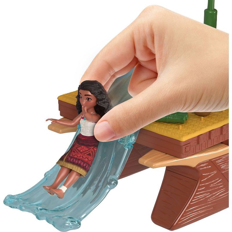 slide 5 of 6, Disney Moana 2 Moana's Adventure Canoe Playset with Small Doll & Accessories, 1 ct