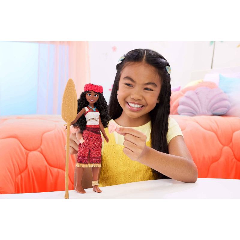 slide 2 of 6, Disney Moana 2 12.7" Singing Adventure Moana Sings We are Back in English Doll, 1 ct