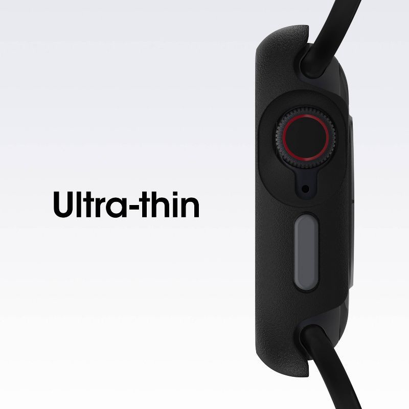 slide 2 of 4, OtterBox Apple Watch Series 9/8/7 41mm Bumper Case - Pavement, 1 ct