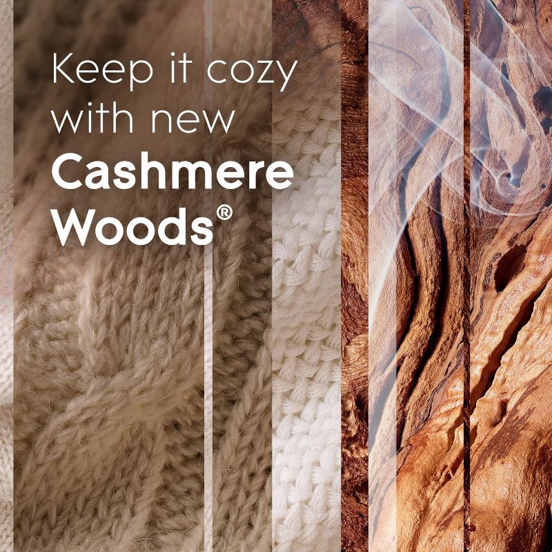 slide 6 of 16, Glade Air Freshener Plug Ins Scented Oil Diffuser Refills - Cashmere Woods - 3.35 fl oz/5pk, 5 ct; 3.35 fl oz
