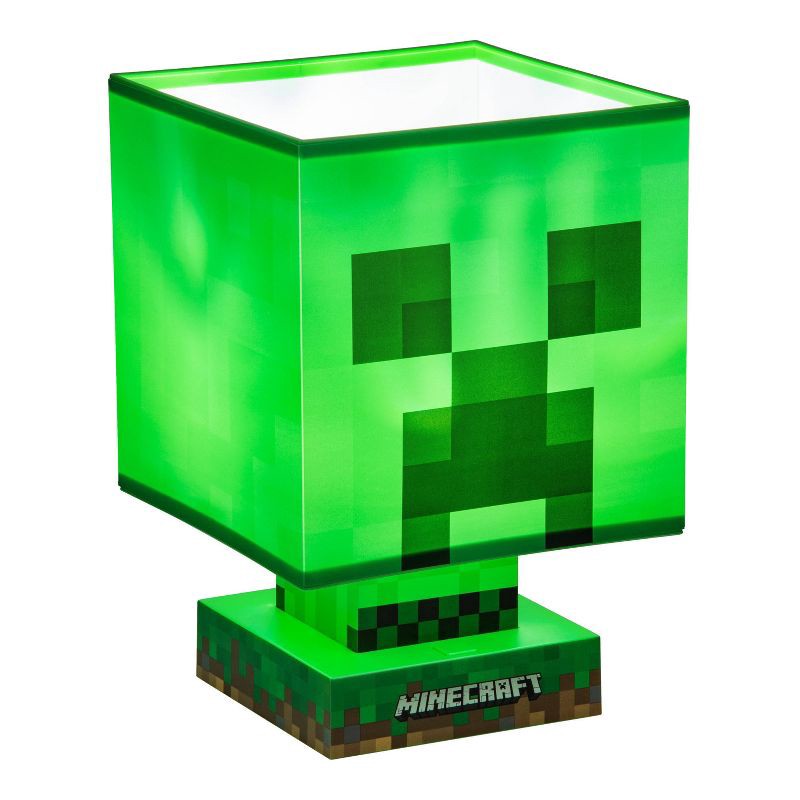 slide 5 of 6, Minecraft Creeper LED Lamp (Includes LED Light Bulb), 1 ct