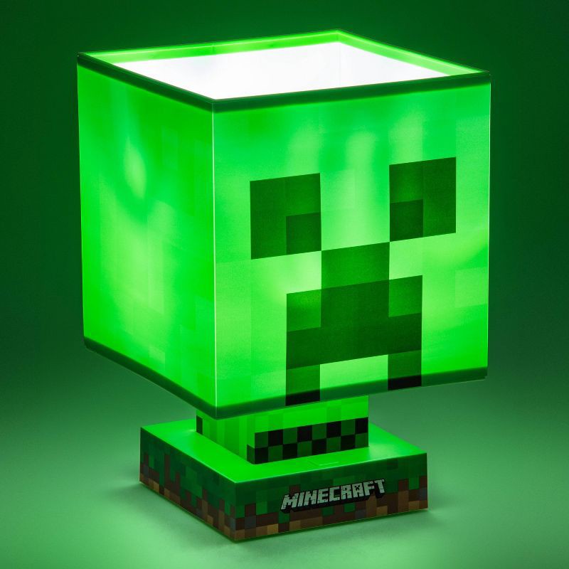 slide 6 of 6, Minecraft Creeper LED Lamp (Includes LED Light Bulb), 1 ct