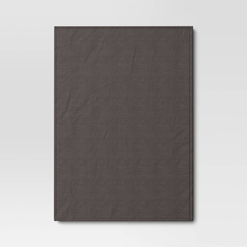 slide 3 of 5, Chenille Throw Blanket with Faux Shearling Reverse Gray - Threshold™: Lightweight, 50x70", Recycled Polyester, OEKO-TEX Certified, 1 ct