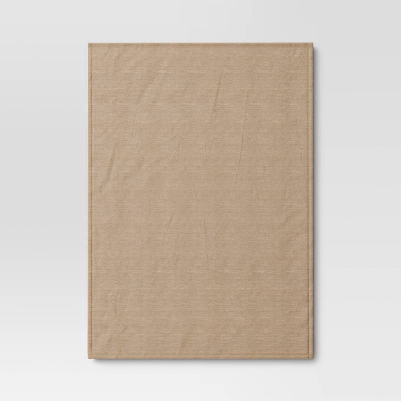 slide 3 of 5, Oversized Casual Chenille Throw with Faux Shearling Reverse Neutral - Threshold™: Lightweight, 50x70", Machine Washable, 1 ct