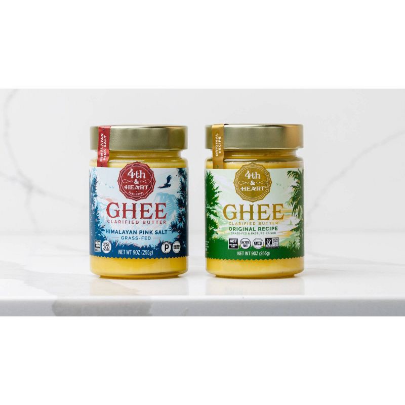 slide 4 of 8, 4th & Heart Original Grass-Fed Ghee - 9oz, 9 oz