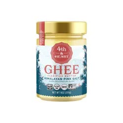 4th & Heart Himalayan Pink Salt Grass-Fed Ghee - 9oz