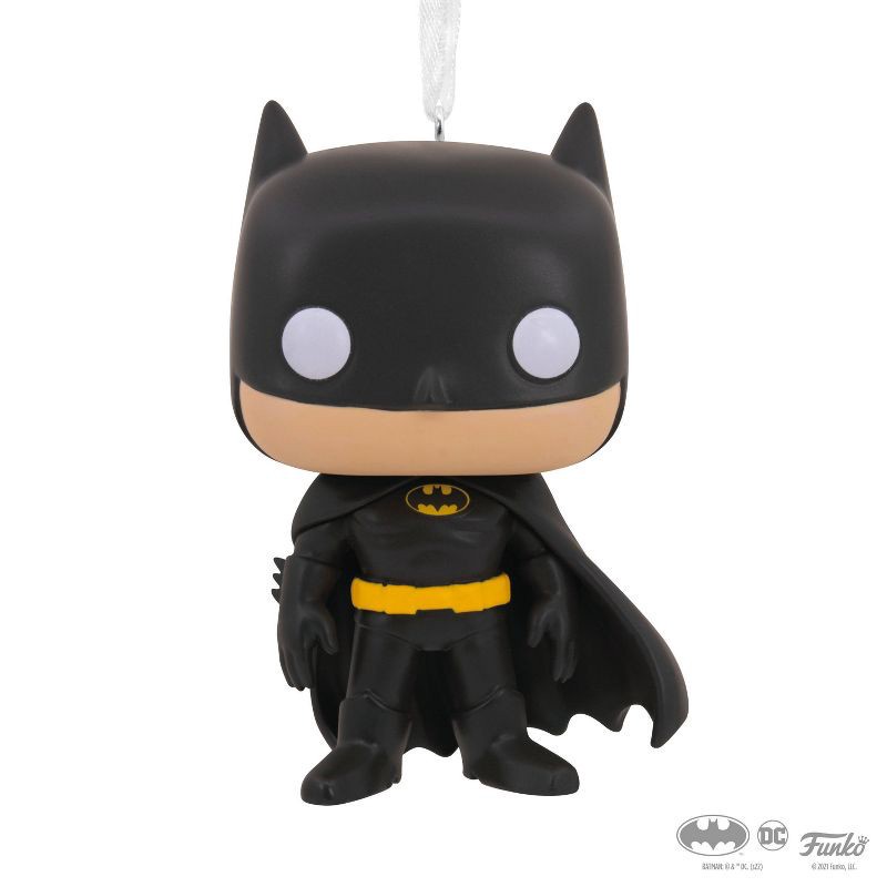 slide 3 of 6, Hallmark Funko POP! DC Comics Batman Christmas Tree Ornament: Collectible, Indoor Decoration, No Battery Required, 1 ct