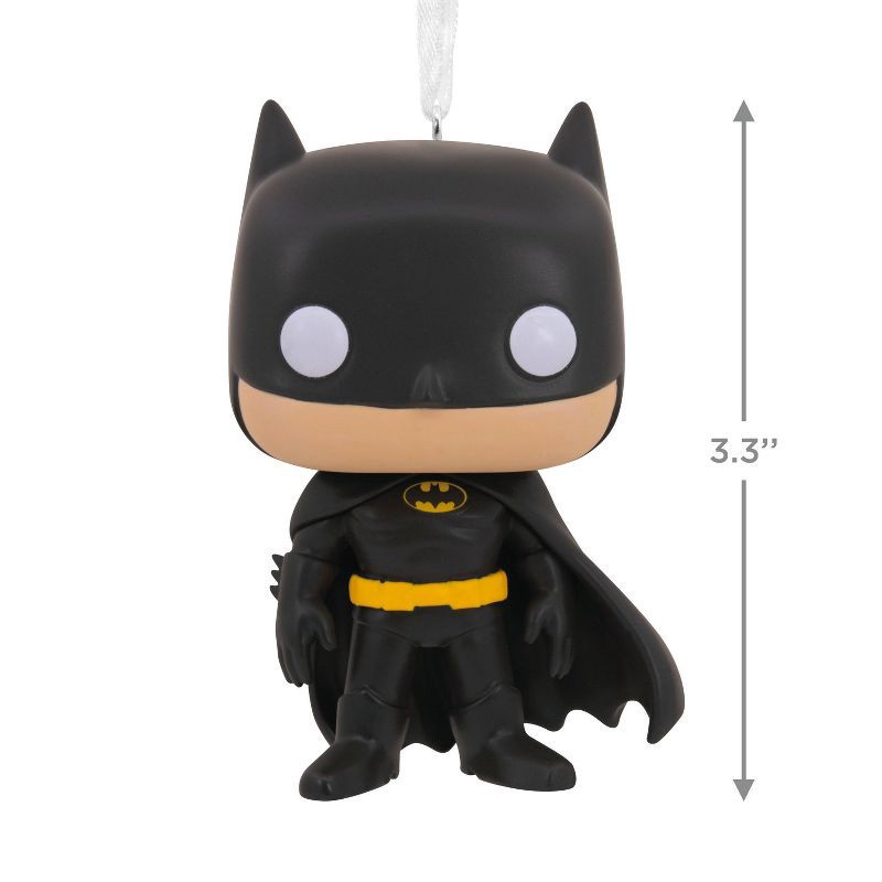 slide 4 of 6, Hallmark Funko POP! DC Comics Batman Christmas Tree Ornament: Collectible, Indoor Decoration, No Battery Required, 1 ct