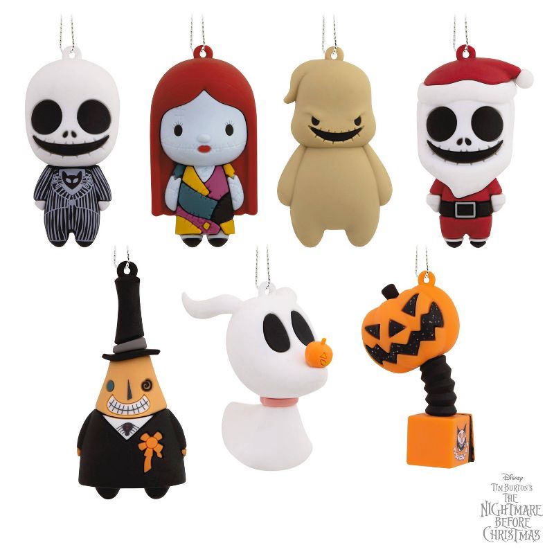 slide 3 of 6, Hallmark Disney The Nightmare Before Christmas Mystery Christmas Tree Ornament, 1 ct