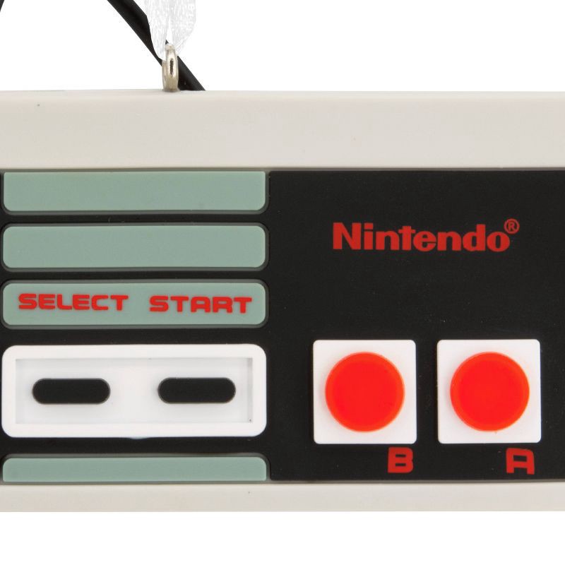 slide 6 of 7, Hallmark Nintendo Entertainment System Controller Ornament: Retro Gaming, Indoor Decoration, 1 ct