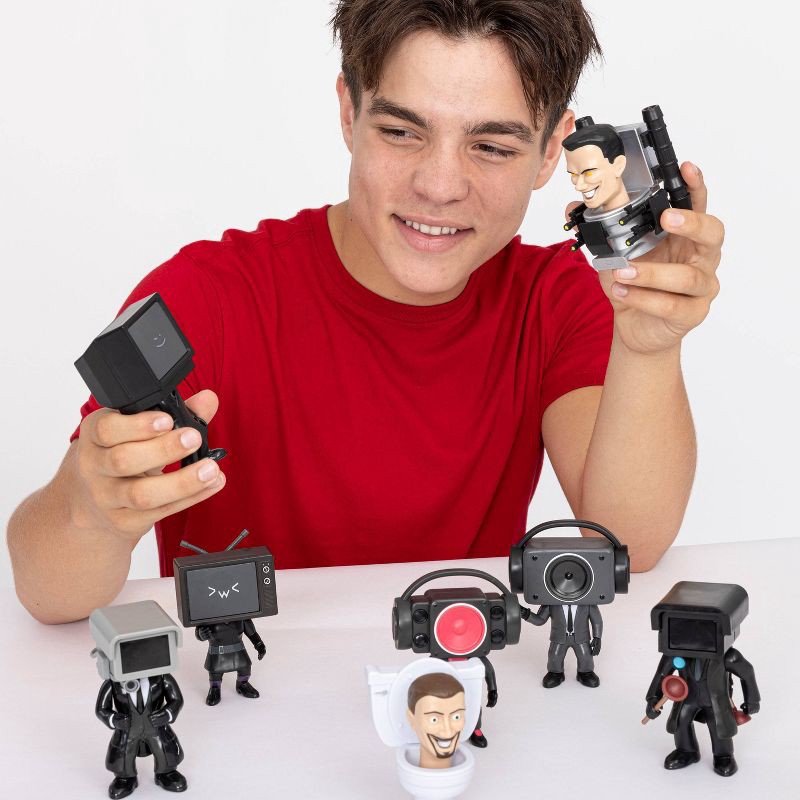 slide 4 of 8, Skibidi Toilet Mystery Collector Figure, 1 ct