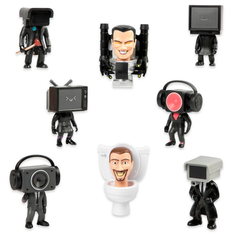 slide 8 of 8, Skibidi Toilet Mystery Collector Figure, 1 ct