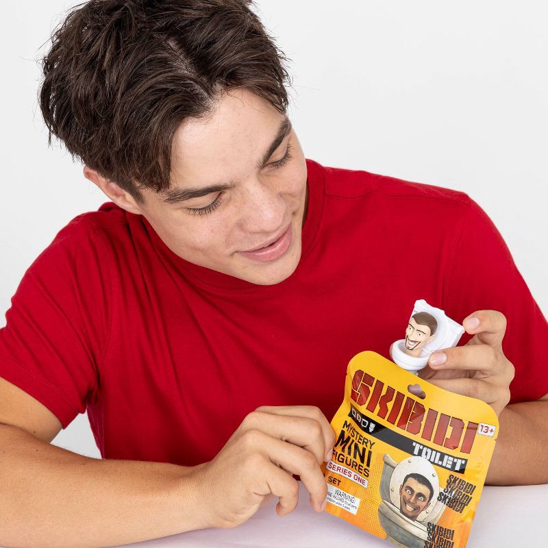 slide 6 of 6, Skibidi Toilet Mystery Mini Figure, 1 ct