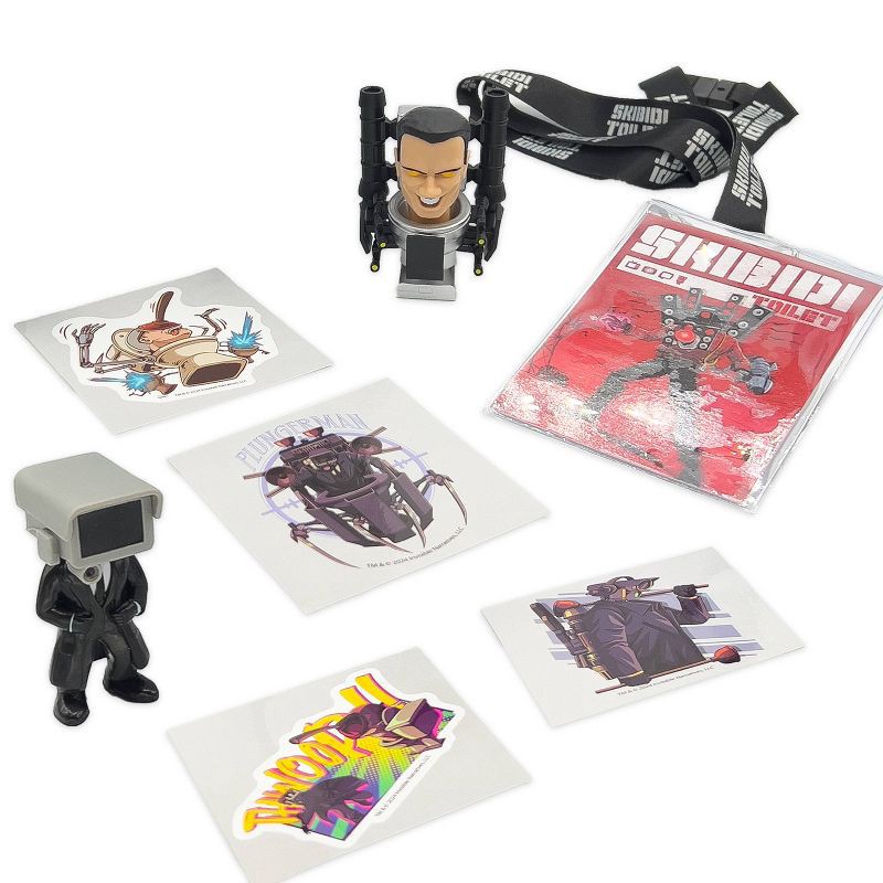 slide 6 of 8, Skibidi Toilet Mystery Surprise Toilet, 1 ct