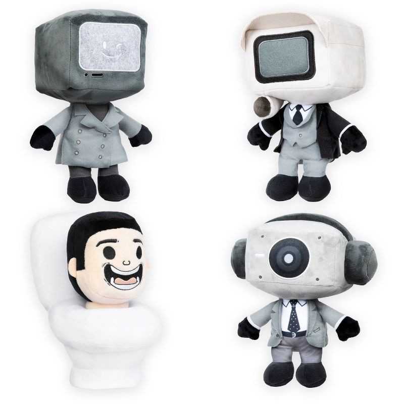 slide 6 of 8, Skibidi Toilet Mystery Plush, 1 ct