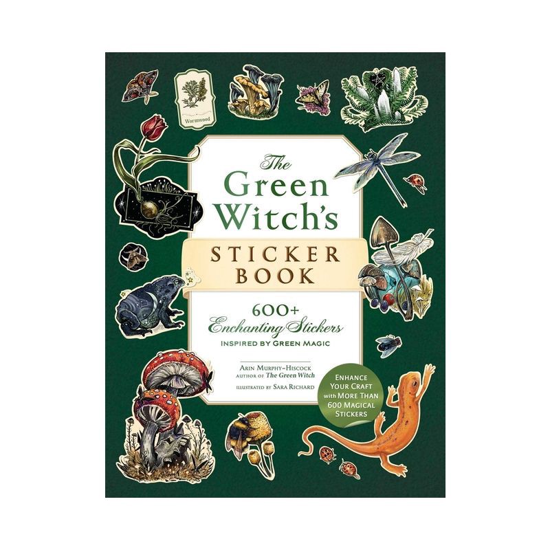 slide 1 of 1, Simon & Schuster The Green Witch's Sticker Book - (Green Witch Witchcraft) by Arin Murphy-Hiscock (Paperback), 1 ct