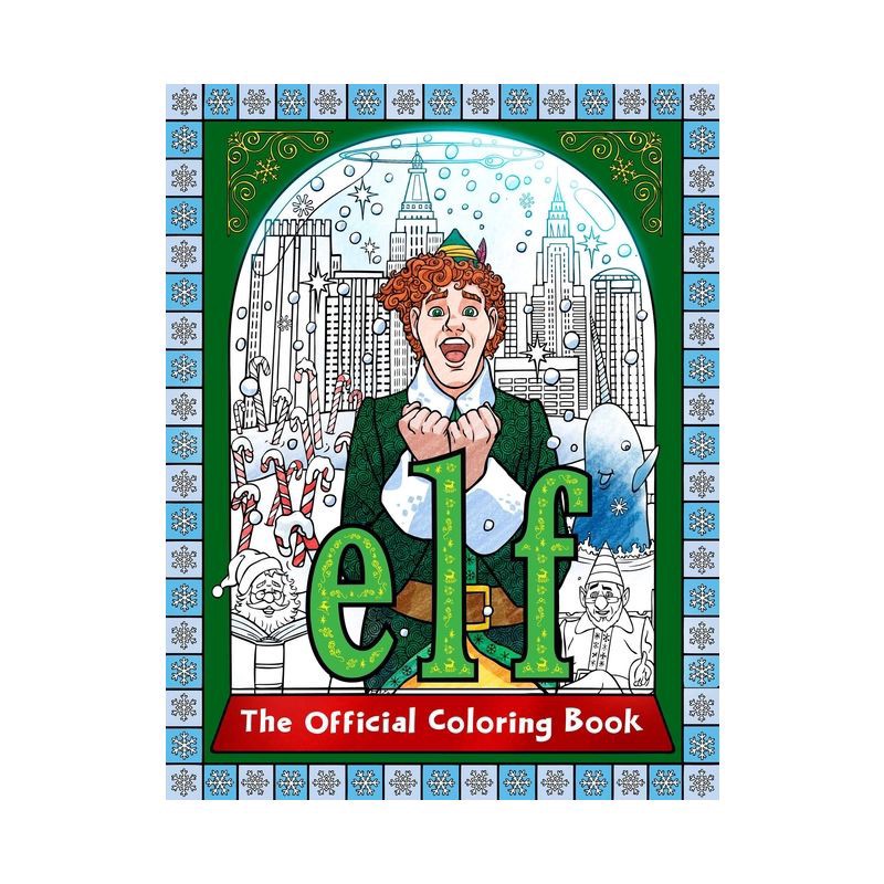 slide 1 of 1, Simon & Schuster Elf: The Official Coloring Book - by Insight Editions (Paperback), 1 ct