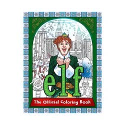 Simon & Schuster Elf: The Official Coloring Book - by Insight Editions (Paperback)