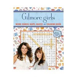 Gilmore Girls Word Search, Quips, Quotes, and Coloring Book - (Coloring Book & Word Search) by Editors of Thunder Bay Press (Paperback)