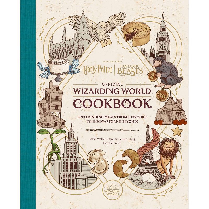 slide 1 of 1, Simon & Schuster Harry Potter and Fantastic Beasts: Official Wizarding World Cookbook - by Jody Revenson & Sarah Walker Caron (Hardcover), 1 ct