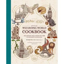 Simon & Schuster Harry Potter and Fantastic Beasts: Official Wizarding World Cookbook - by Jody Revenson & Sarah Walker Caron (Hardcover)