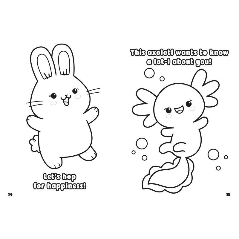 slide 2 of 5, Jumbo Foil Coloring Book: Cutie-Verse - (Jumbo 224-Page Coloring Book) by Editors of Silver Dolphin Books (Paperback), 1 ct