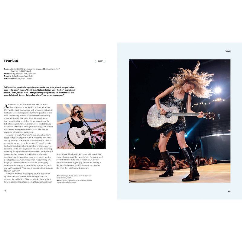slide 3 of 7, Thunder Bay Press Taylor Swift: The Stories Behind the Songs - by Annie Zaleski (Hardcover), 1 ct