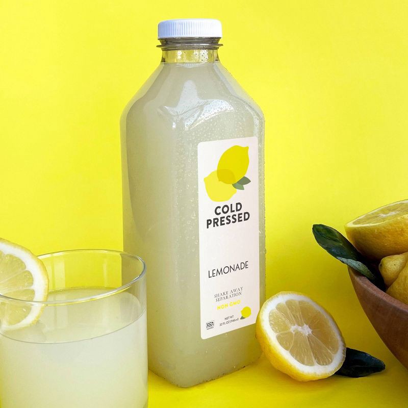 slide 3 of 7, Cold Pressed Lemonade - 32 fl oz, 32 fl oz