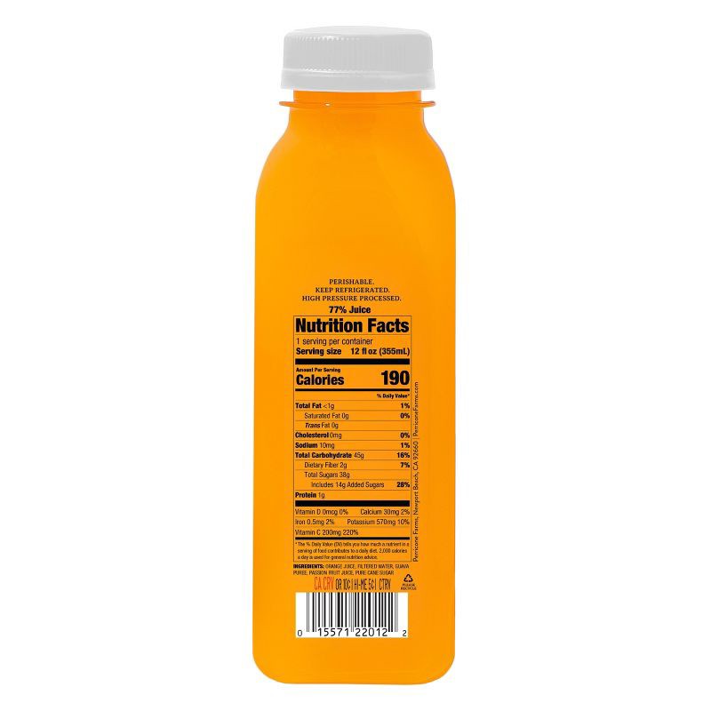 slide 5 of 7, Cold Pressed Passion Orange Guava Juice - 12 fl oz, 12 fl oz