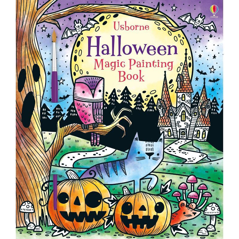 slide 1 of 1, Usborne Books Halloween Magic Painting Book - by Fiona Watt (Paperback), 1 ct