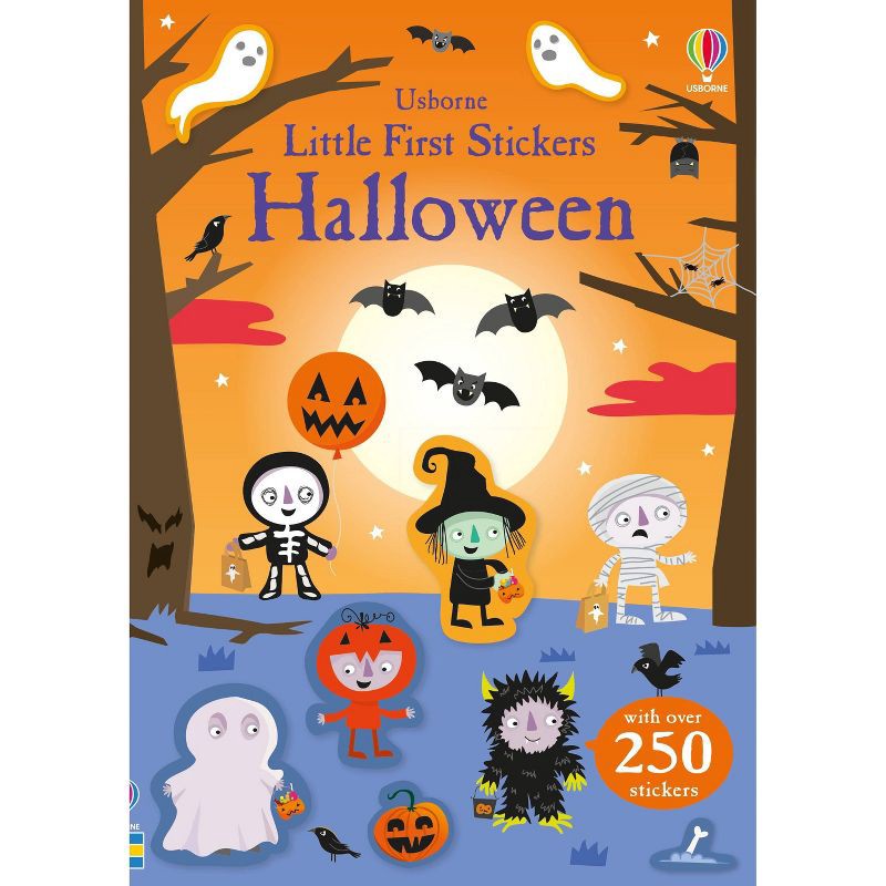slide 1 of 1, Usborne Books Little First Stickers Halloween - by Sam Smith (Paperback), 1 ct