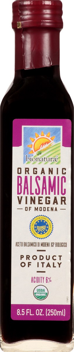 slide 6 of 13, bionaturae Organic Balsamic Vinegar 8.5 oz, 8.5 oz