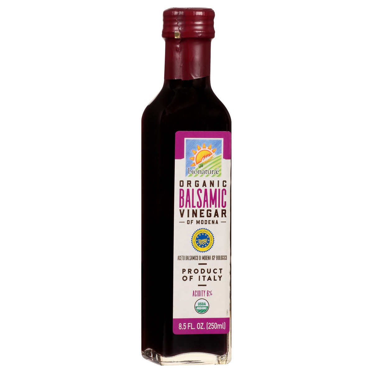 slide 7 of 13, bionaturae Organic Balsamic Vinegar 8.5 oz, 8.5 oz